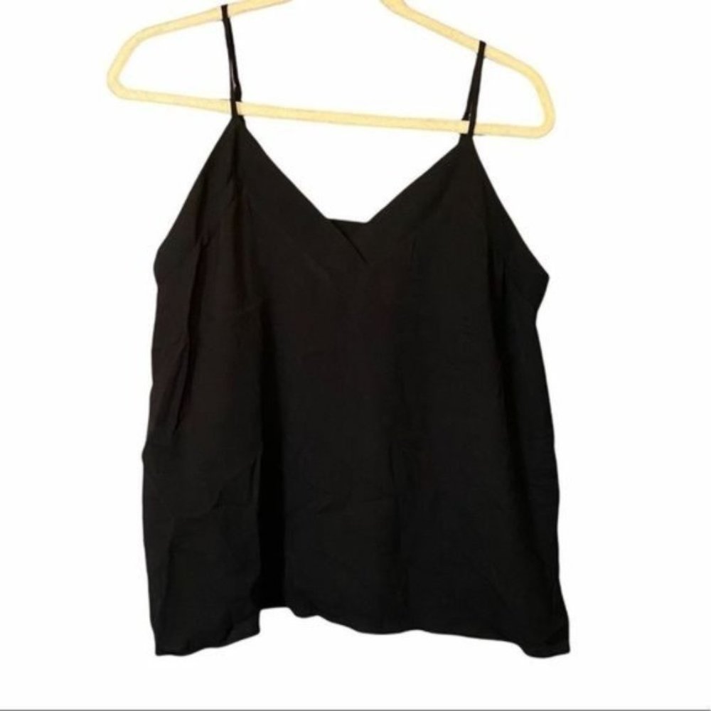 Spin USA Black V-Neck Tank